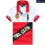 ralph lauren badges t-shirt ecussons lion king red